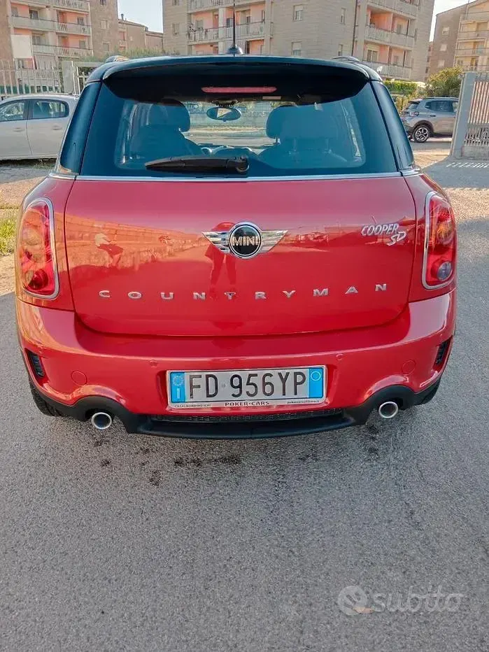 Usata Mini Cooper SD 143 CV (105 kW) 2016 Rosso Utilitaria
