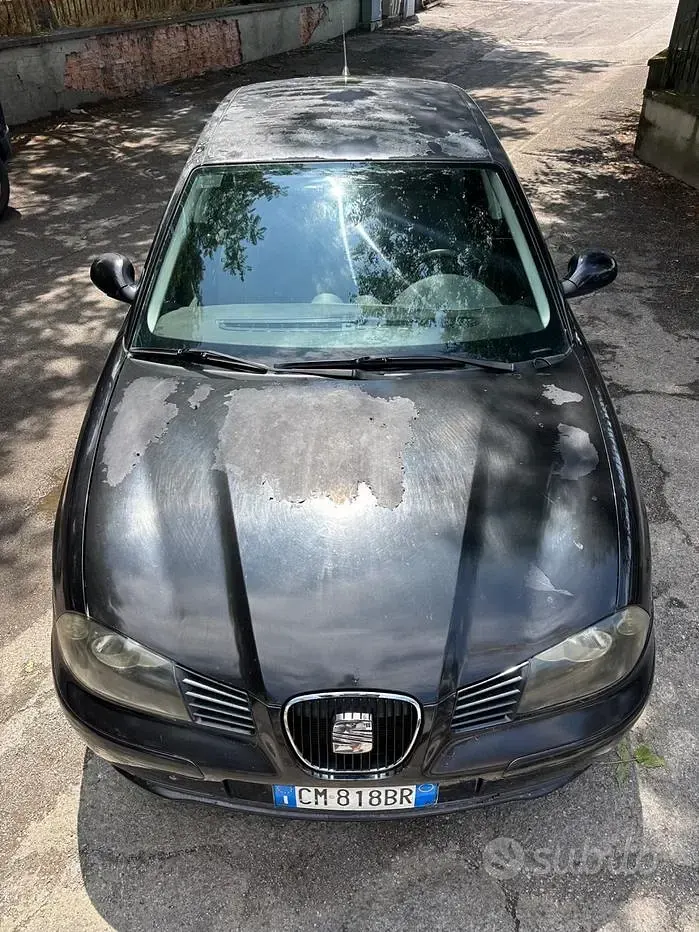 Usata Seat Ibiza Reference 75 CV (55 kW) 2005 Nero Utilitaria