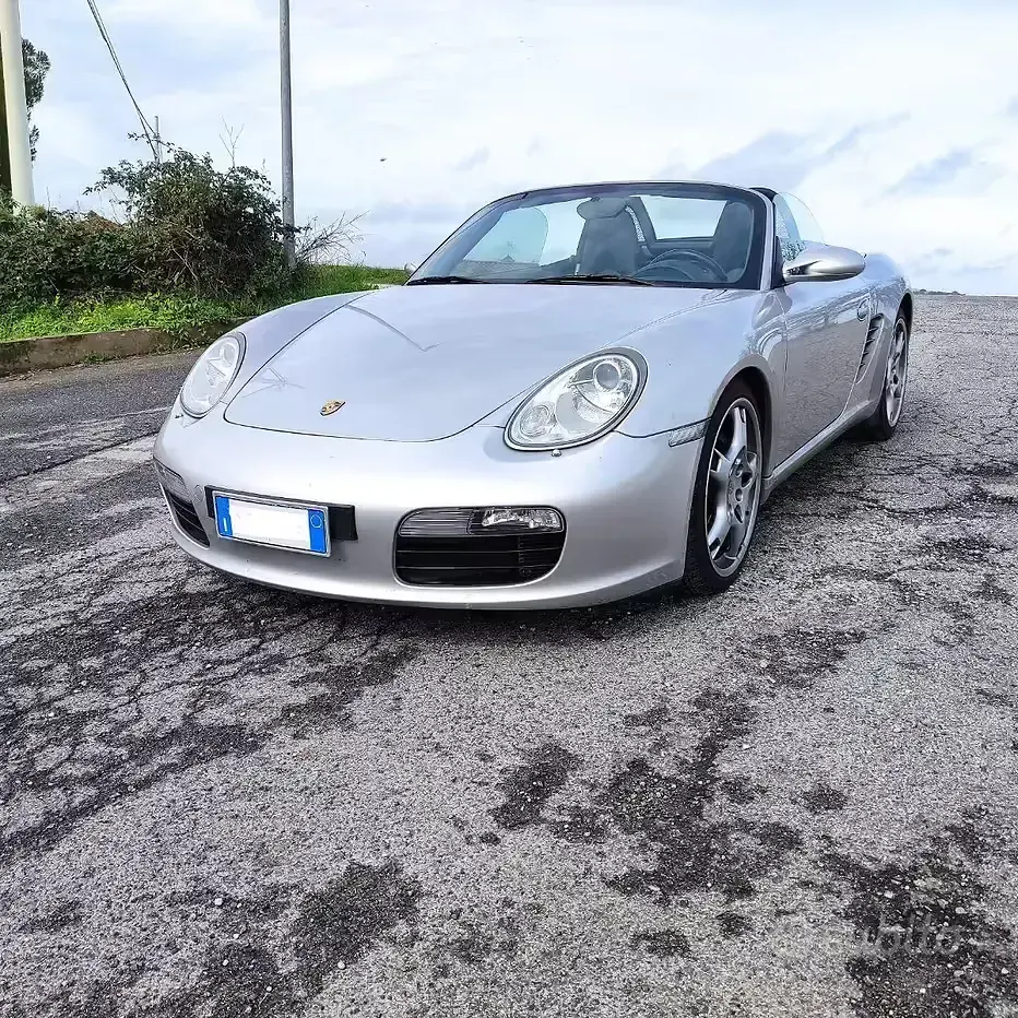 Usata Porsche Boxster 239 CV (175 kW) 2005 Grigio Cabrio