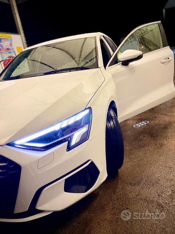 Usata Audi A3 e-tron 110 CV (80 kW) 2021 Bianco Utilitaria