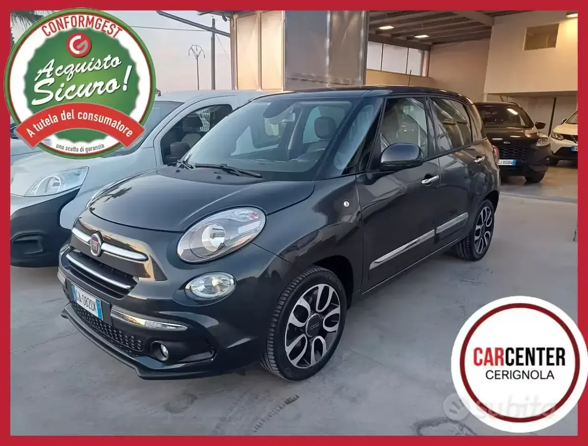 Usata Fiat 500L Sport 120 CV (88 kW) 2020 Grigio Monovolume