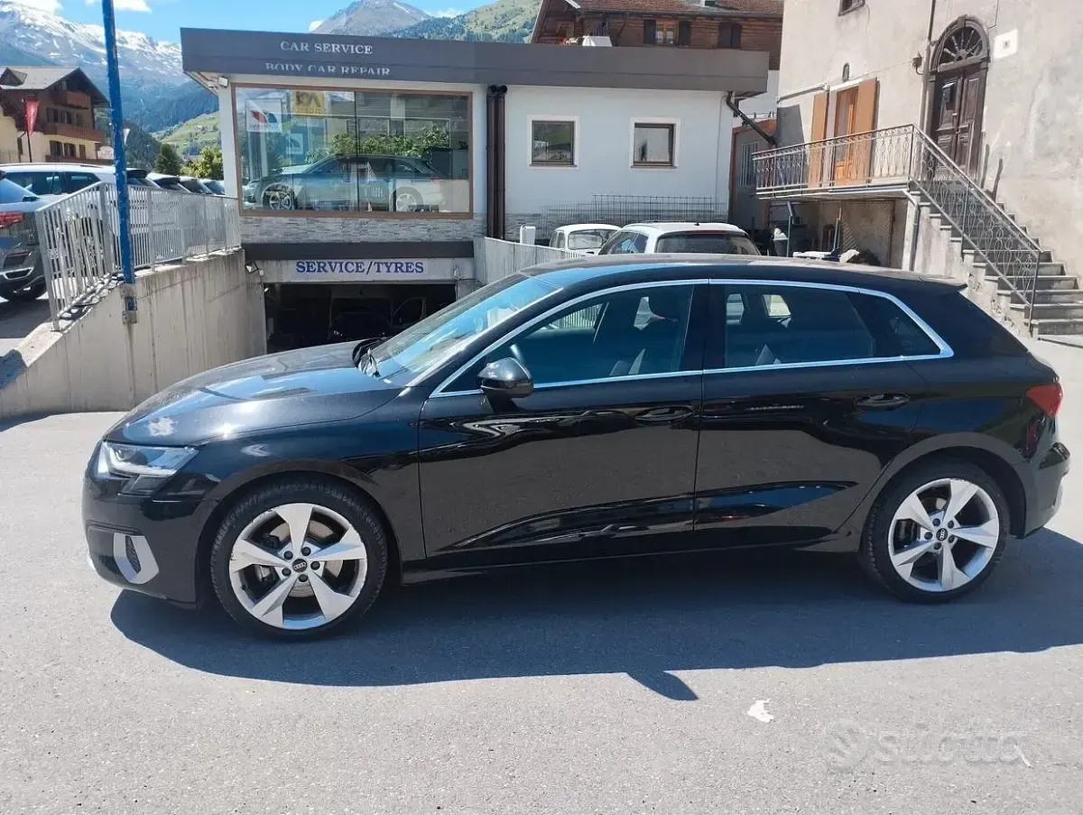 Usata Audi A3 Advanced 200 CV (147 kW) 2022 Nero Berlina