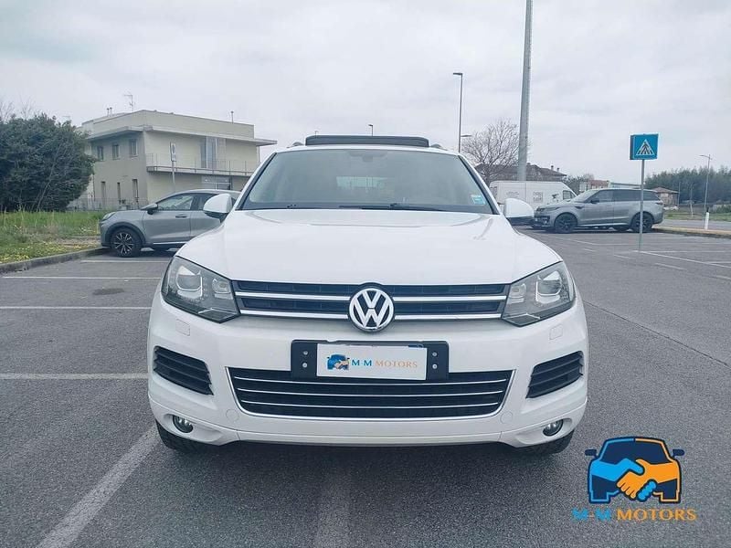 Usata VW Touareg 204 CV (150 kW) 2014 Bianco SUV