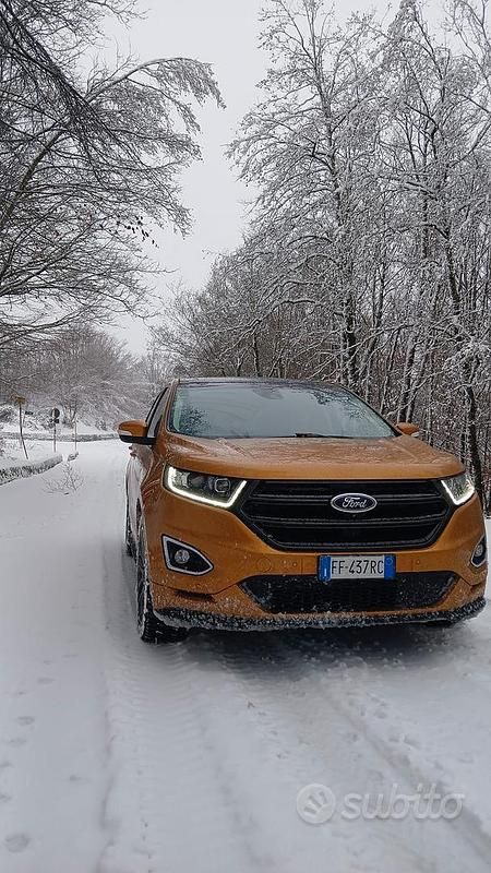 Usata Ford Edge Sport 210 CV (154 kW) 2016 Arancione SUV