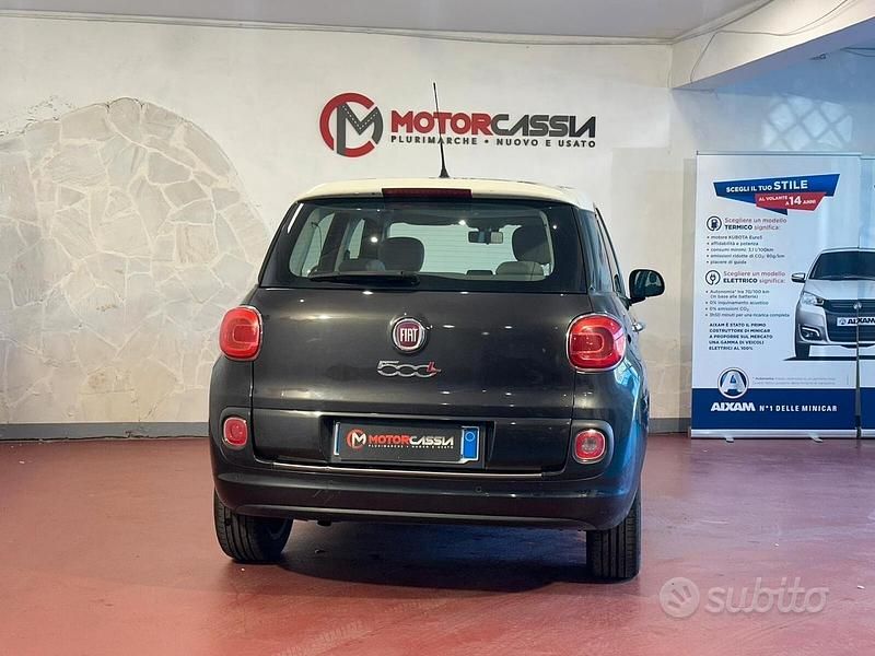 Usata Fiat 500L Lounge 85 CV (62 kW) 2015 Nero Monovolume