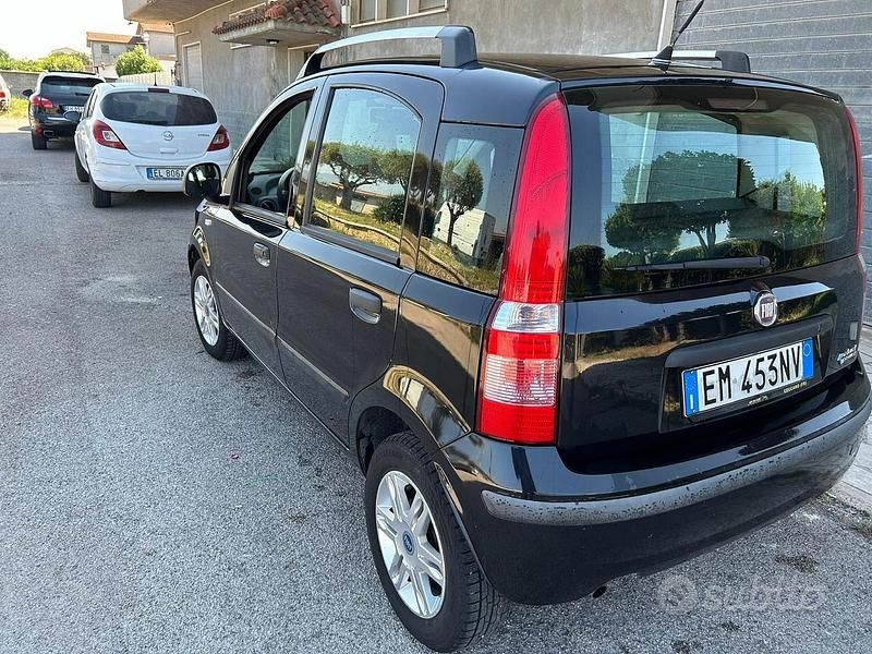 Usata Fiat Panda 2012 Nero Utilitaria