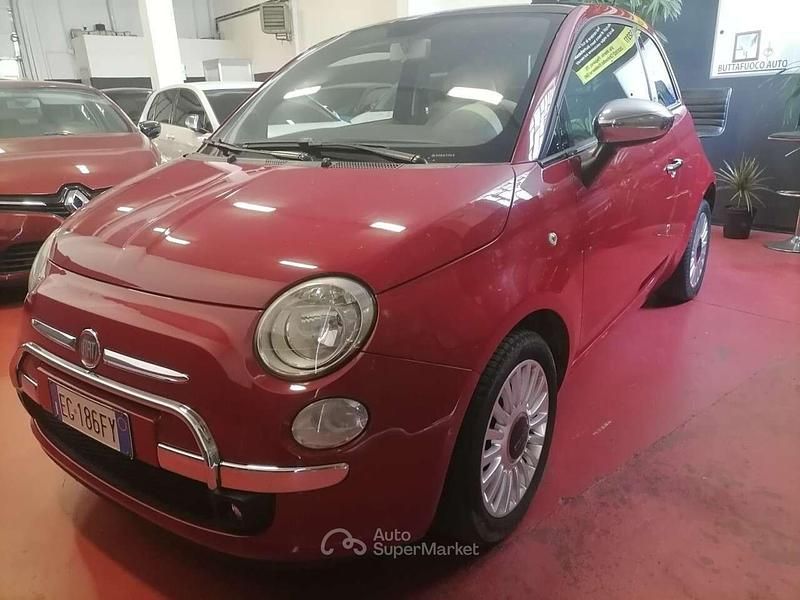 Usata Fiat 500 Anniversary 86 CV (63 kW) 2011 Rosso Berlina
