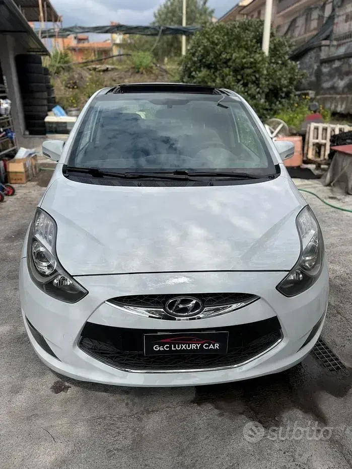 Usata Hyundai ix20 Style 90 CV (66 kW) 2011 Bianco Utilitaria