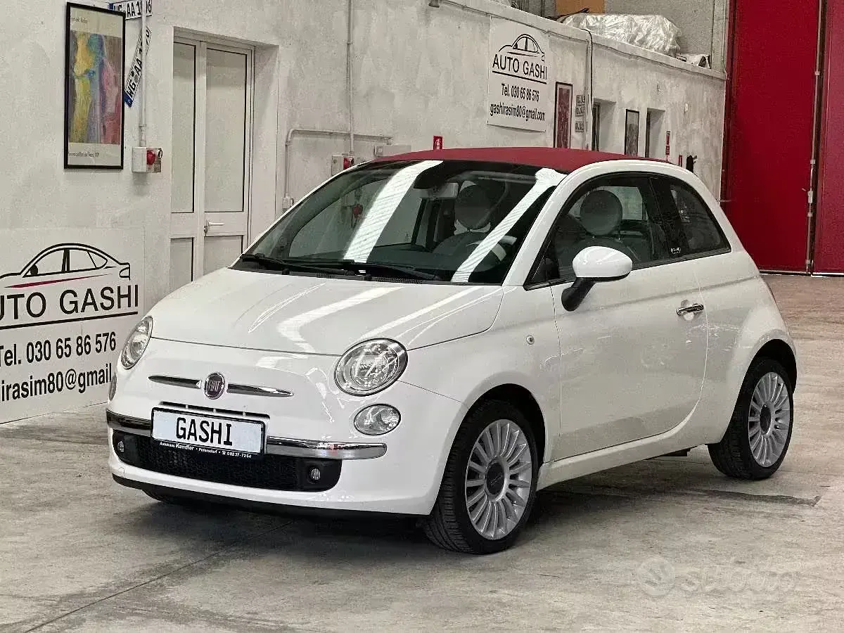 Usata Fiat 500C Lounge 86 CV (63 kW) 2012 Cabrio
