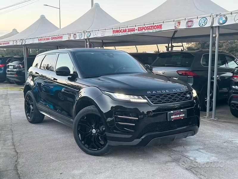 Usata Land Rover Range Rover evoque R-Dynamic 150 CV (110 kW) 2020 Nero SUV