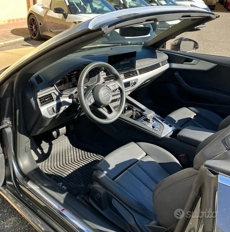 Usata Audi A5 Cabriolet S-Line 2022 Grigio Cabrio