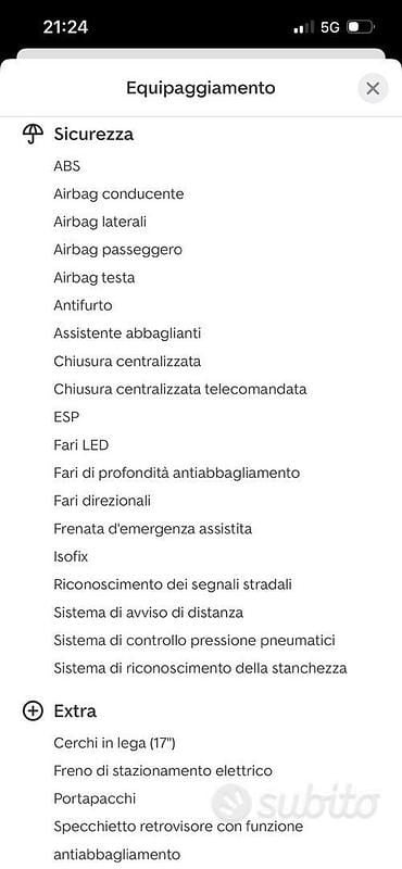 Usata Peugeot 2008 2020 SUV