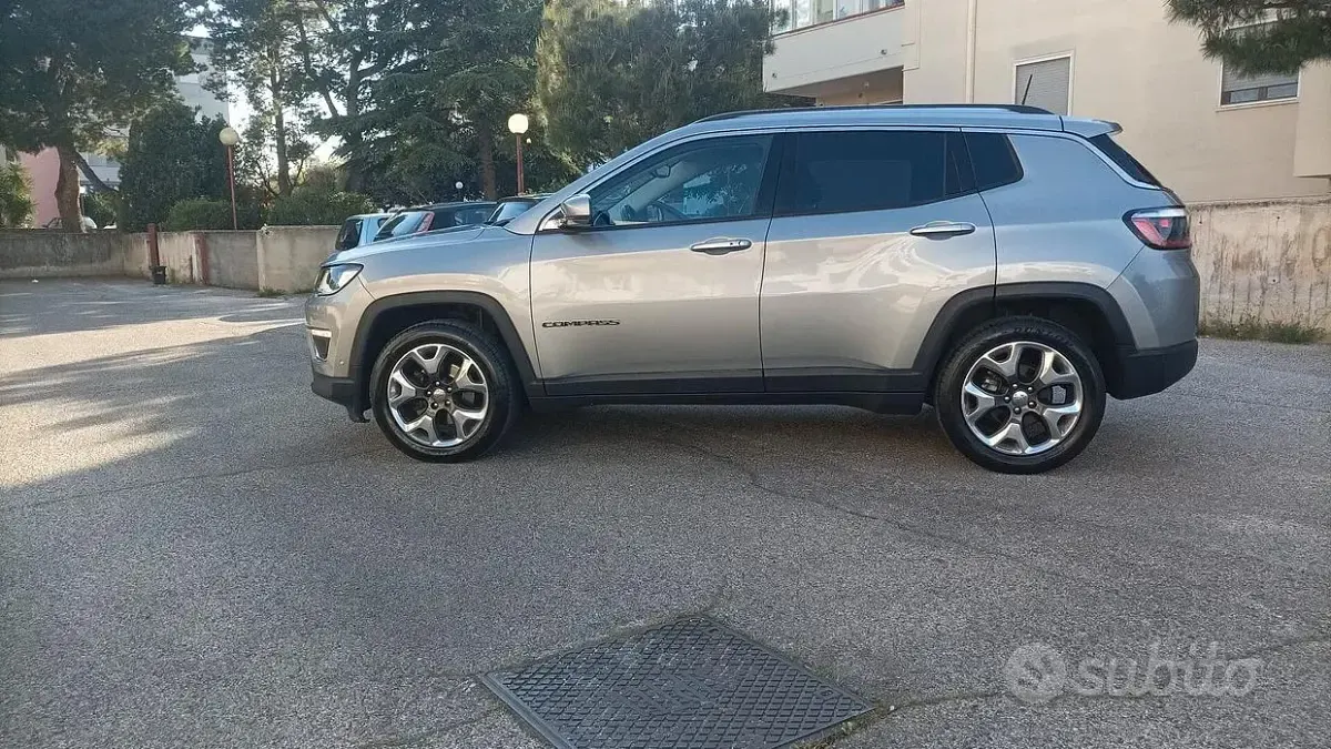 Usata Jeep Compass Limited 120 CV (88 kW) 2018 Grigio SUV
