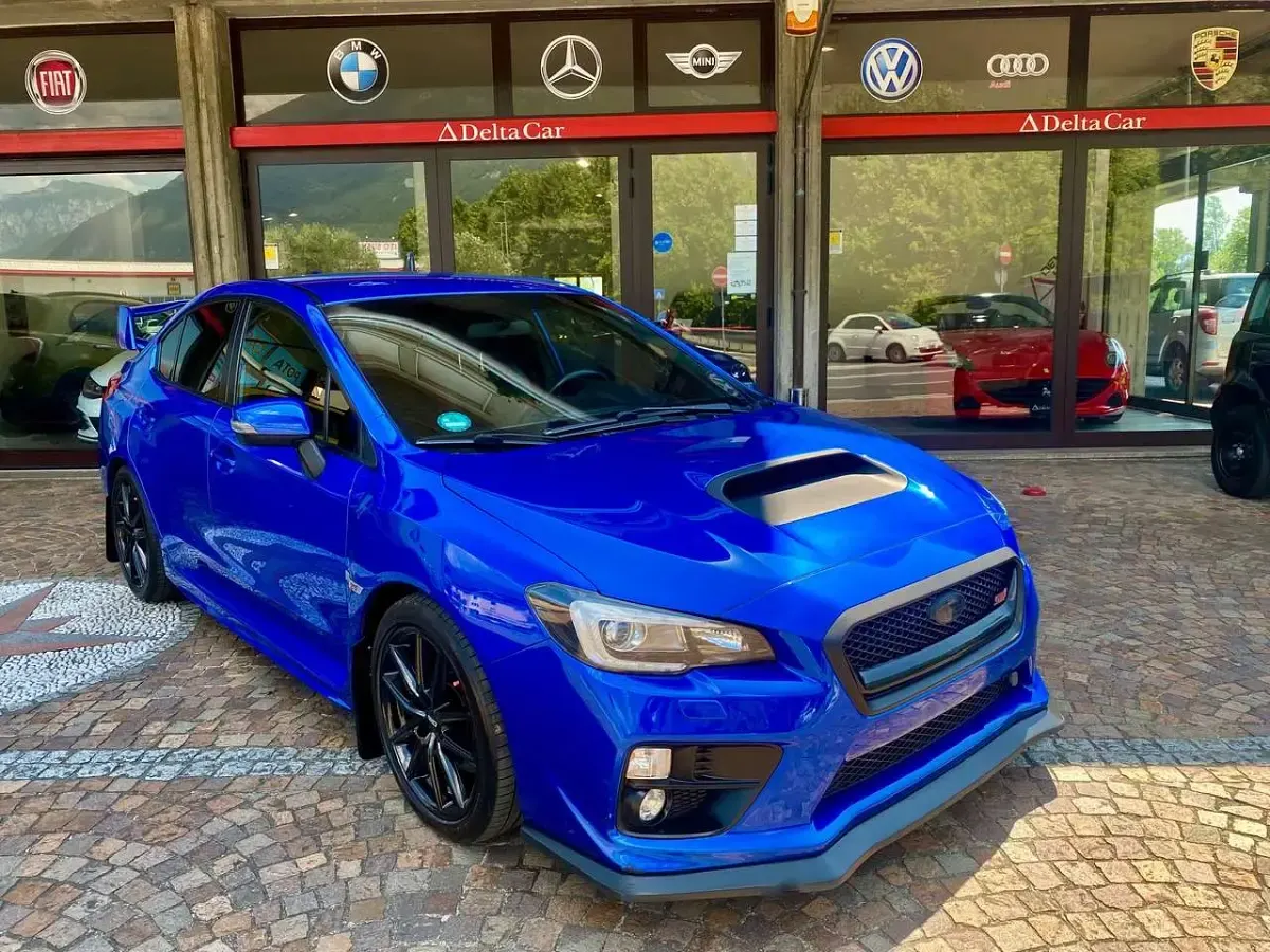 Usata Subaru WRX STI 300 CV (220 kW) 2016 Blu/azzurro Berlina