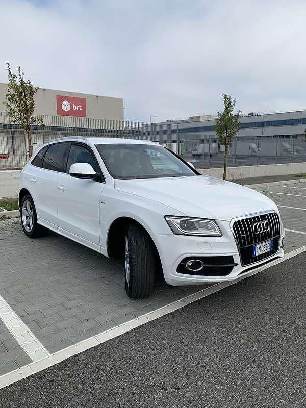 Usata Audi Q5 Advanced Plus 190 CV (139 kW) 2014 Bianco SUV