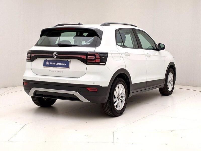 Usata VW T-Cross Style 95 CV (69 kW) 2020 Bianco SUV