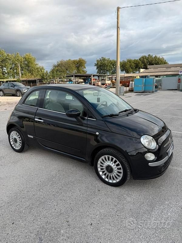 Usata Fiat 500 75 CV (55 kW) 2010 Nero