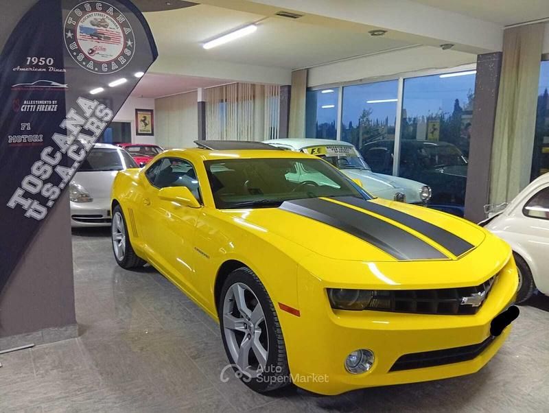 Usata Chevrolet Camaro 305 CV (224 kW) 2010 Giallo Coupé