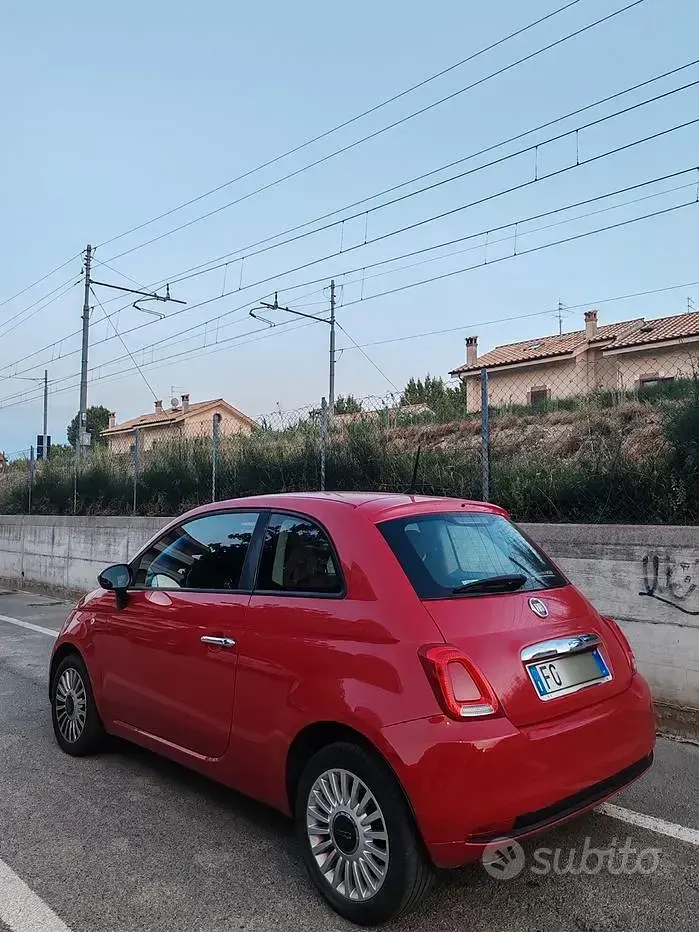 Usata Fiat 500 Pop 69 CV (50 kW) 2015 Rosso Monovolume