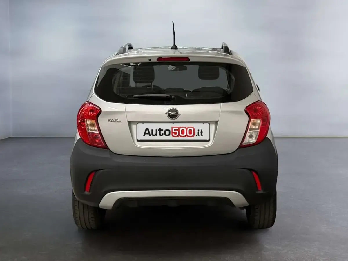 Usata Opel Karl Rocks 73 CV (53 kW) 2018 Argento Utilitaria