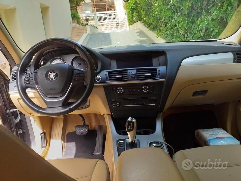 Usata BMW X3 143 CV (105 kW) 2012 Nero SUV