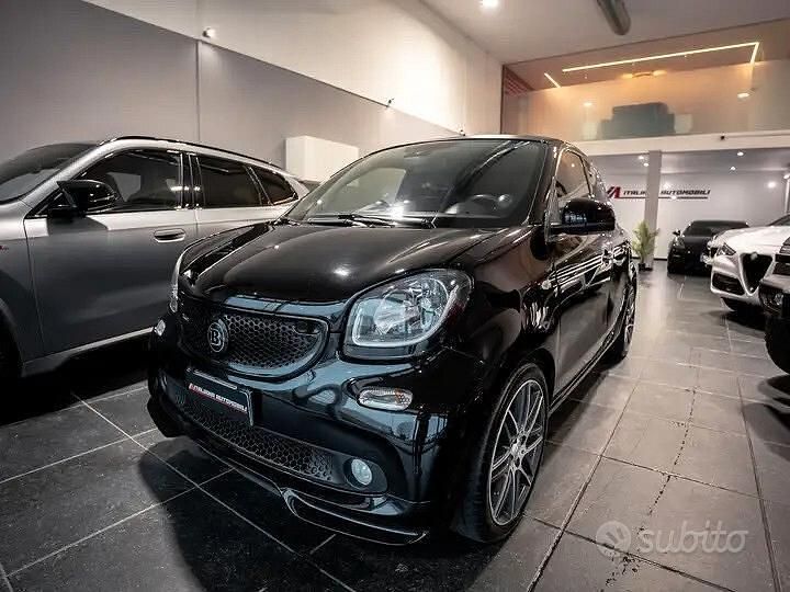 Usata Smart ForFour Brabus 109 CV (80 kW) 2018 Nero Utilitaria