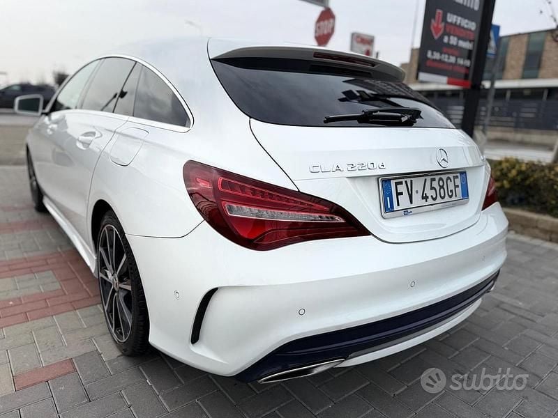 Usata Mercedes CLA220 Premium 177 CV (130 kW) 2019 Bianco Berlina