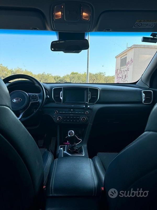 Usata Kia Sportage 115 CV (84 kW) 2017 Nero SUV