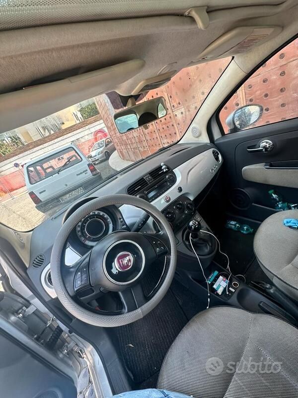 Usata Fiat 500 95 CV (69 kW) 2013 Grigio Utilitaria