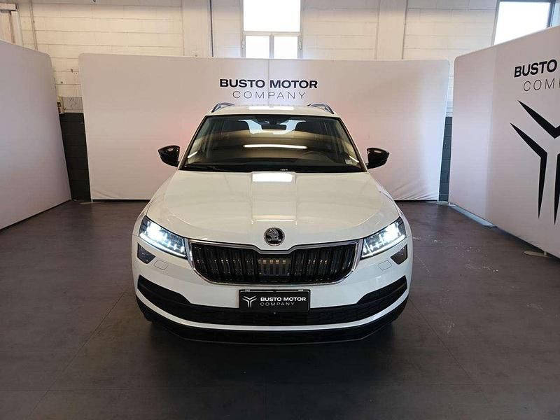 Usata Skoda Karoq Executive 116 CV (85 kW) 2019 Bianco / pastello SUV