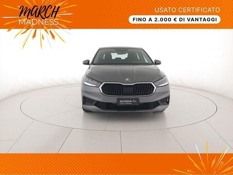 Usata Skoda Fabia Selection 95 CV (69 kW) 2022 Grigio graphite metallizzato Utilitaria