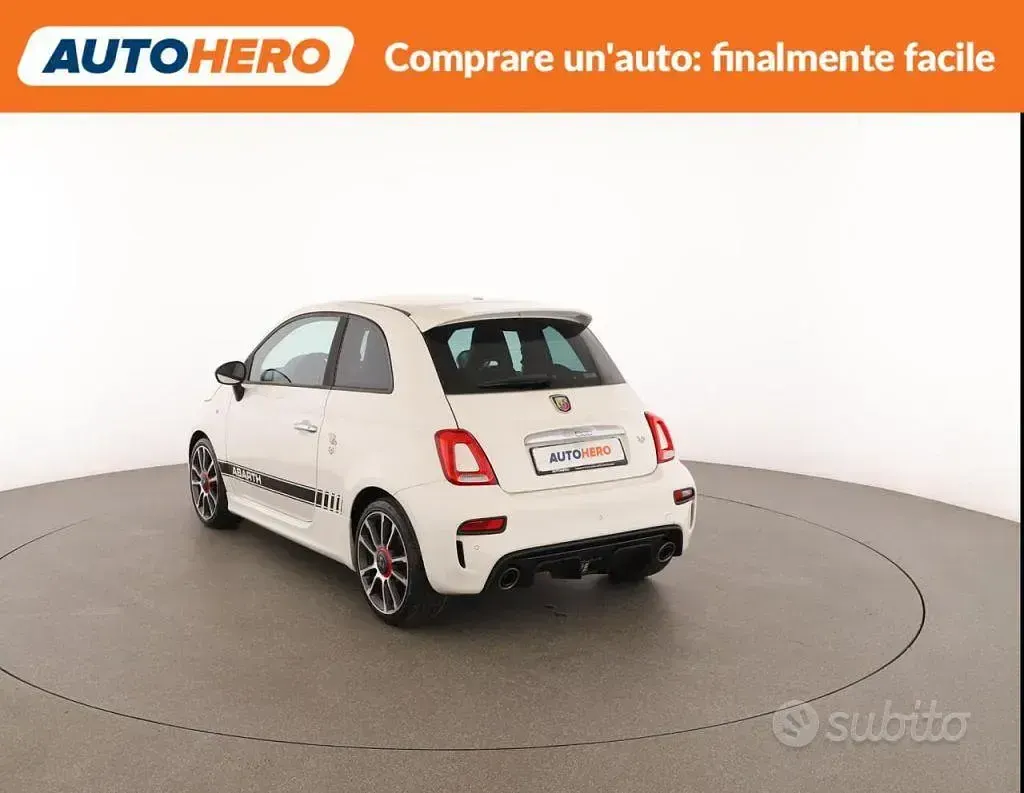 Usata Abarth 595 Turismo 165 CV (121 kW) 2017 Bianco Utilitaria