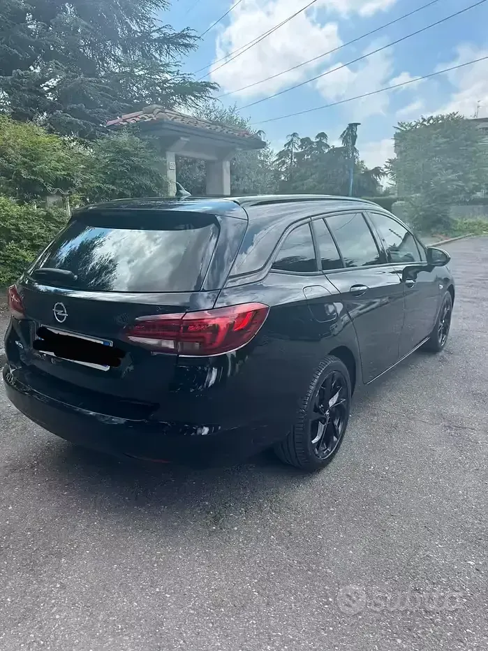 Brugt Opel Astra Sport 122 HK (89 kW) 2022 Sort Hatchback