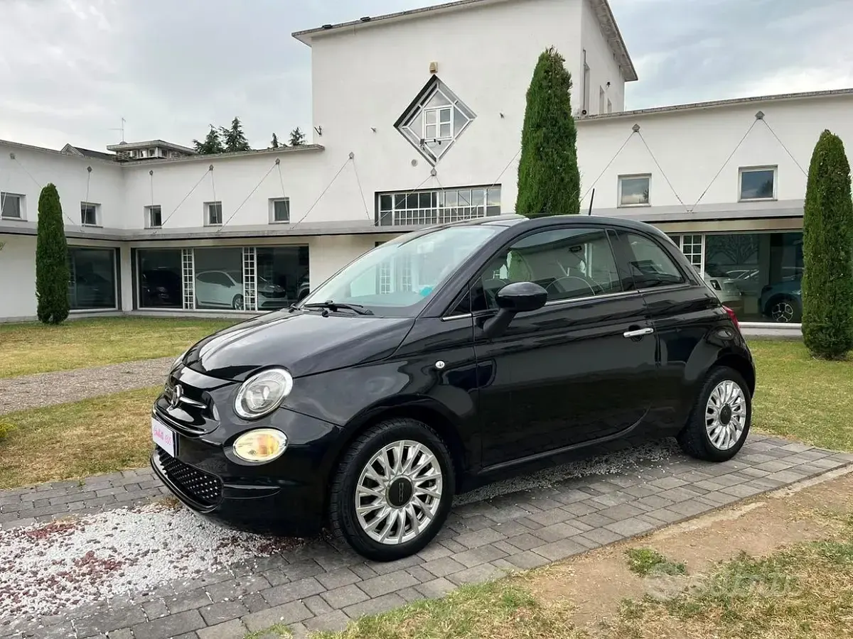 Usata Fiat 500 Lounge 69 CV (50 kW) 2019 Nero Berlina