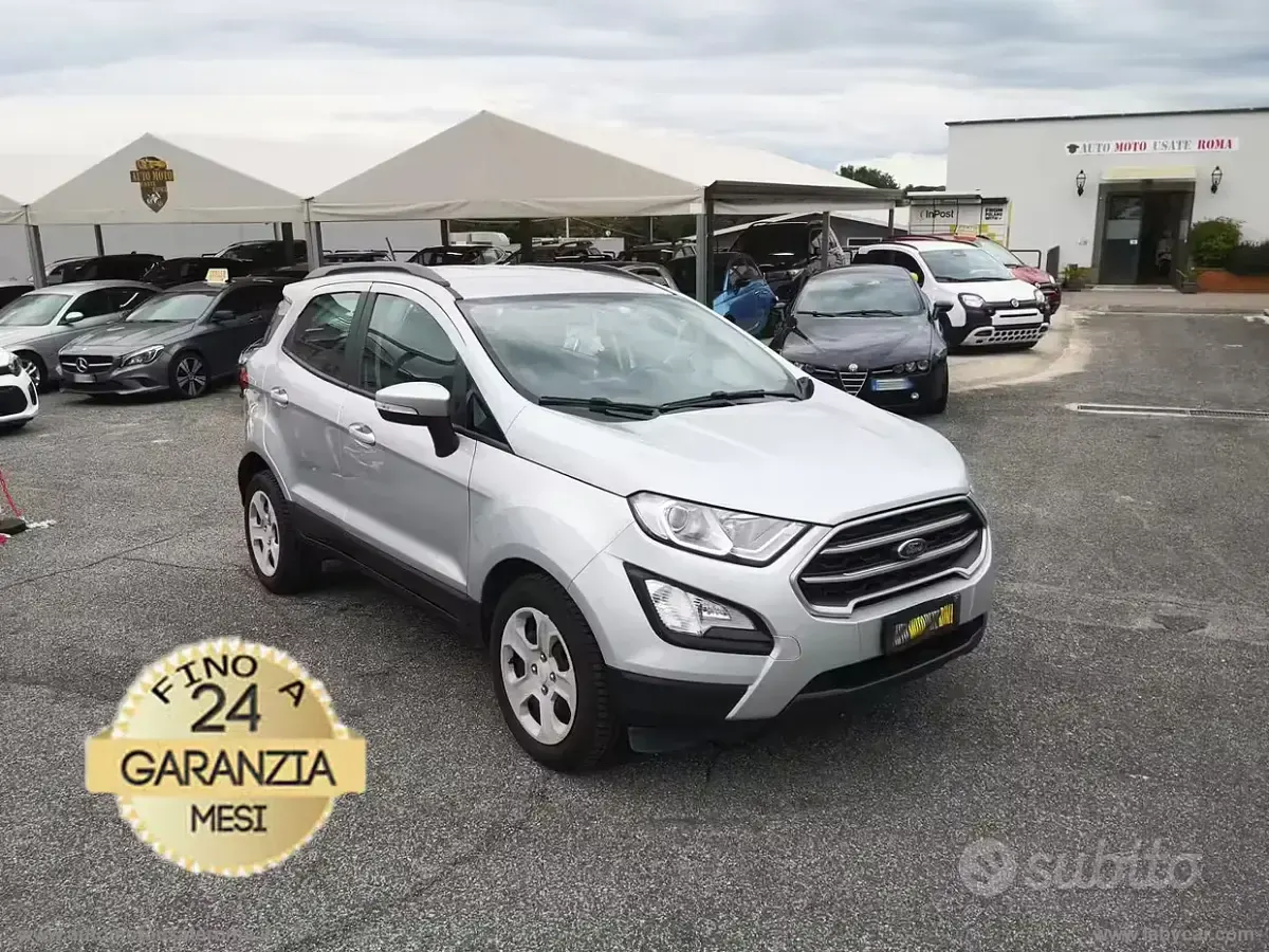 Second-hand Ford Ecosport S 99 CP (72 kW) 2019 Argintiu SUV