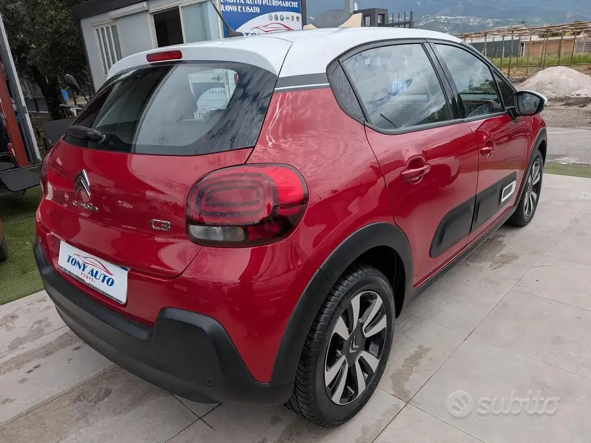 Usata Citroën C3 PureTech 83 CV (61 kW) 2020 Rosso Utilitaria