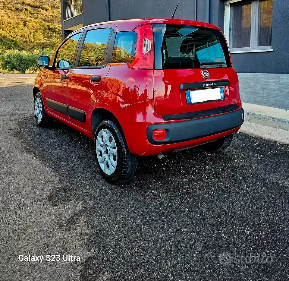Usata Fiat Panda 85 CV (62 kW) 2016 Rosso Utilitaria