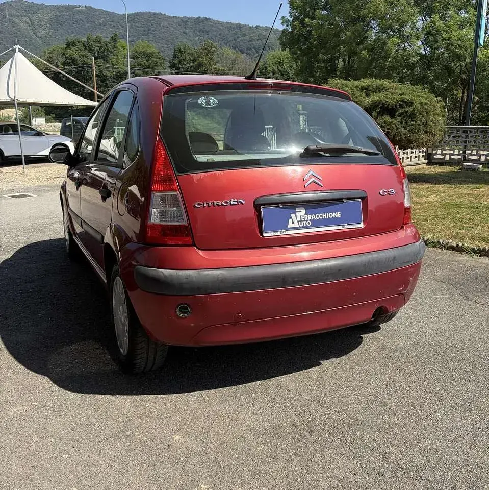 Usata Citroën C3 60 CV (44 kW) 2007 Rosso Berlina