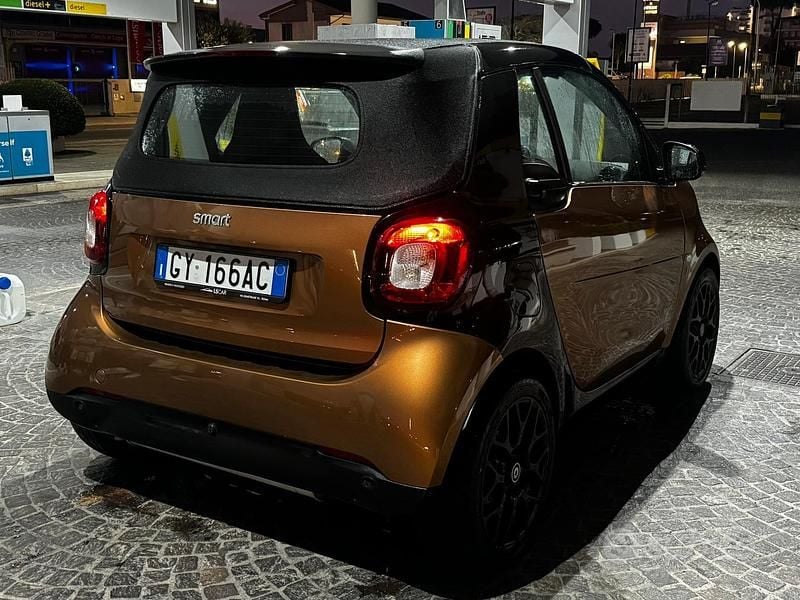 Usata Smart ForTwo Cabrio 71 CV (52 kW) 2016 Marrone Cabrio