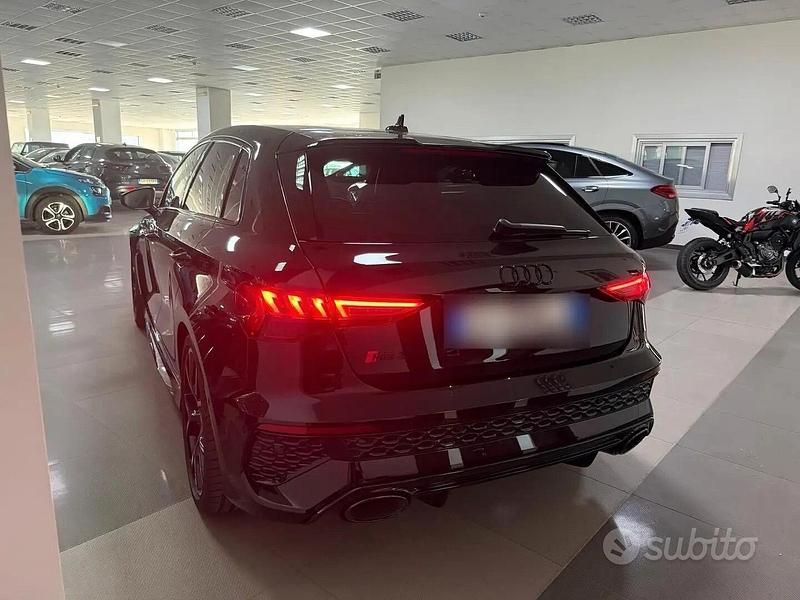 Usata Audi RS3 Design 399 CV (293 kW) 2024 Nero Berlina