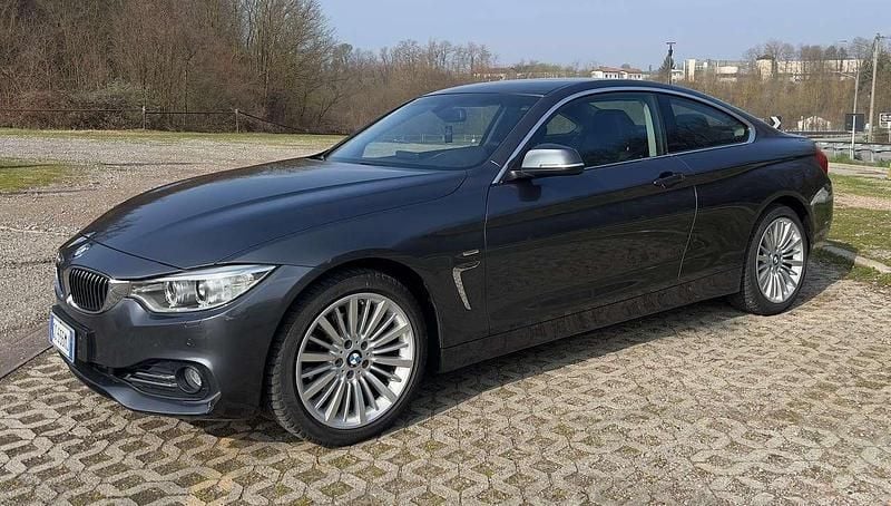 Usata BMW 420 Luxury Line 184 CV (135 kW) 2015 Grigio Coupé
