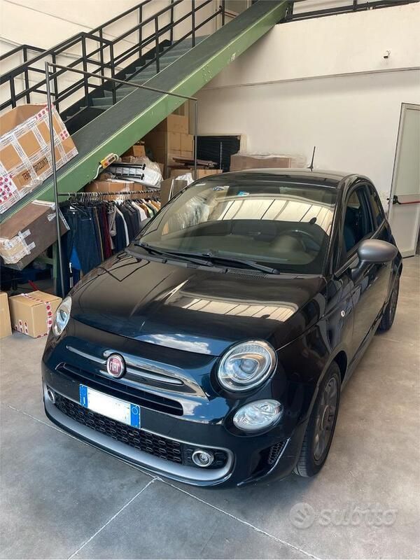 Usata Fiat 500 2018 Nero
