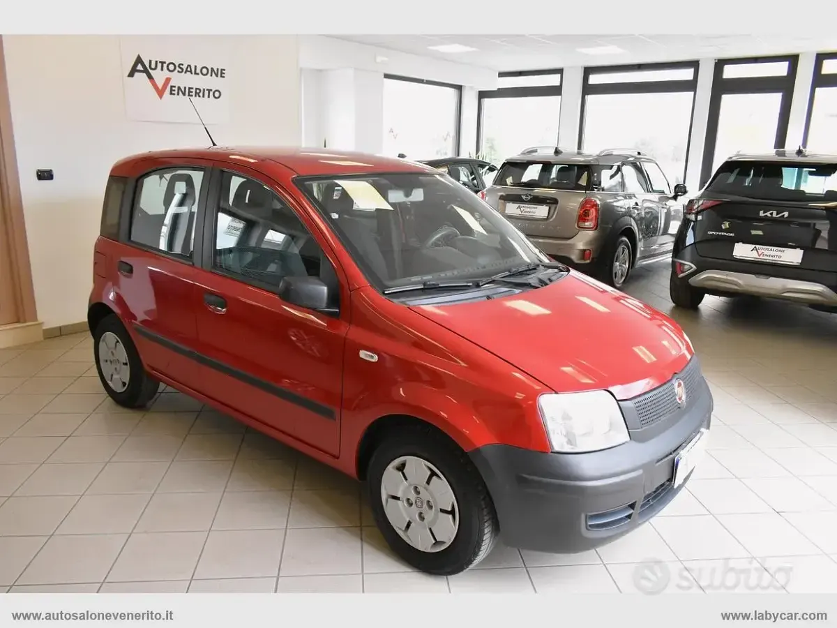 Usata Fiat Panda Active 54 CV (39 kW) 2008 Rosso Utilitaria