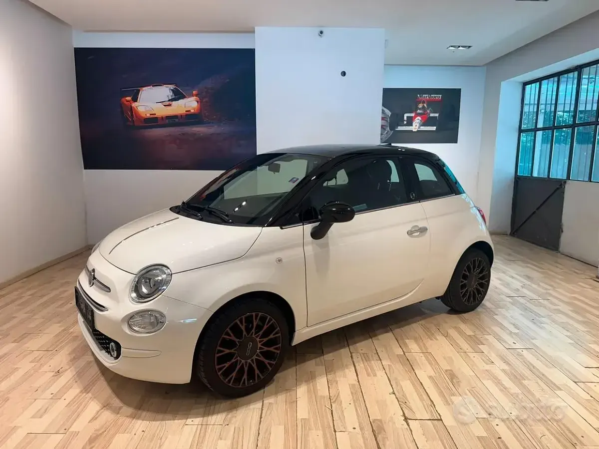 Usata Fiat 500 69 CV (50 kW) 2020 Bianco Berlina