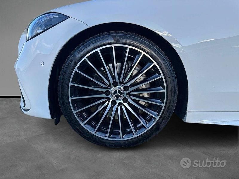 Usata Mercedes C220 Premium Plus 200 CV (147 kW) 2022 Bianco / metallizzato Station wagon