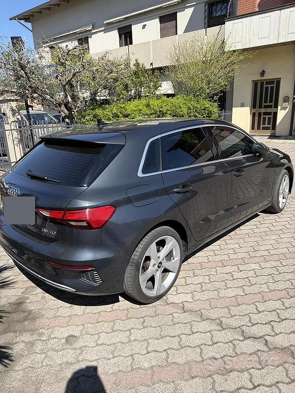 Usata Audi A3 Advanced 150 CV (110 kW) 2021 Grigio Berlina
