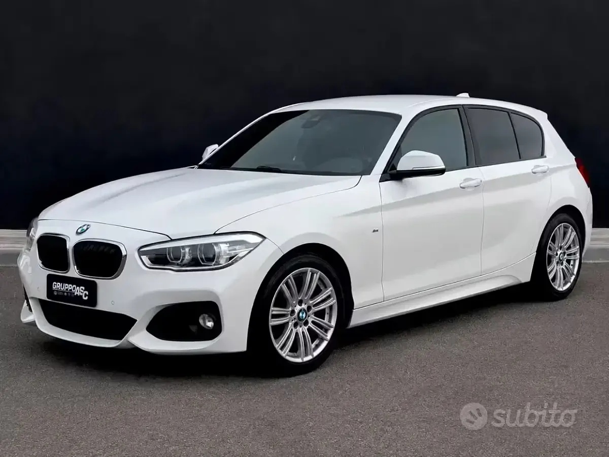 Usata BMW 116 M Sport 116 CV (85 kW) 2016 Bianco Utilitaria
