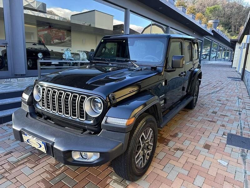 Usata Jeep Wrangler Sahara 272 CV (200 kW) 2024 Nero SUV