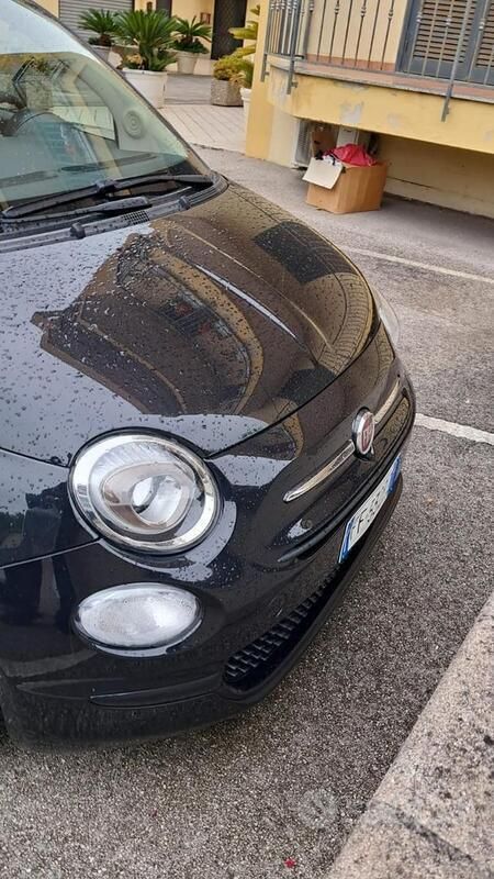 Usata Fiat 500 95 CV (69 kW) 2016 Nero Utilitaria