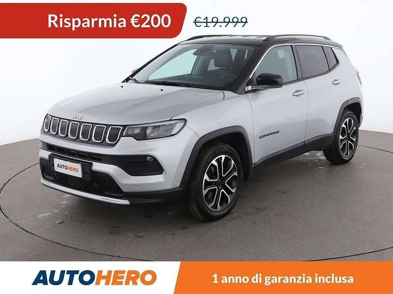Argento Usata 2021 Jeep Compass Limited SUV | 19.999 € (Buon prezzo) - Immagine 1/3